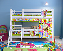 Кровать Сонечка 2х ярусная с бортиками