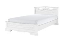 Кровать Елена-3 1200 белый античный