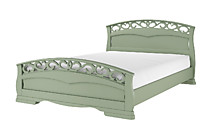 Кровать Грация-1 1200 зеленый самшит