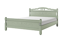 Кровать Карина-5 1200 зеленый самшит