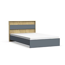 Кровать Лофт 1200 дуб бунратти/графит