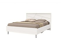 Кровать Аделина 1600, рамух белый