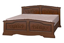 Кровать Елена 1200 орех