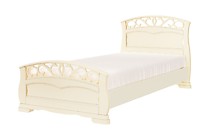 Кровать Грация-1 900 слоновая кость