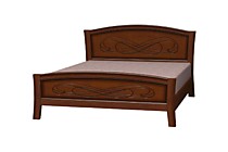 Кровать Карина-16 900 орех