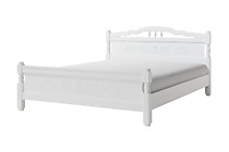 Кровать Карина-5 900 белый античный