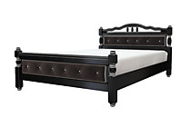 Кровать Карина-11 1200 орех темный