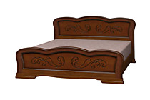 Кровать Карина-8 1200 орех