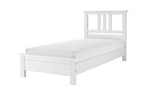 Кровать Лаура 900 белый античный