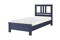 Кровать Лаура 900 темный лазурный
