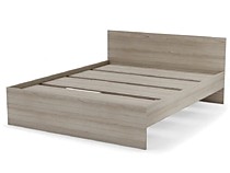 Кровать Лофт 1600, ясень шимо светлый