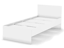 Кровать Лофт 900, белый