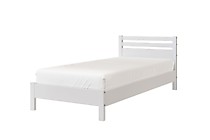 Кровать Милена 900 белый античный