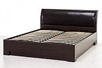 Кровать Парма-3, 1800 с ПМ, венге/кайман