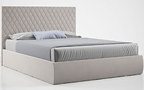 Кровать Стелла с ПМ 1400, бежевый