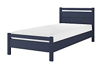 Кровать Вероника-1 900 темный лазурный