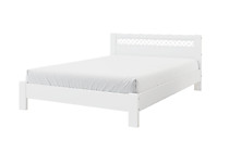 Кровать Шейла 1200 белый античный