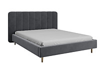 Кровать Рино 1600 серый