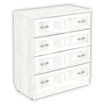 Комод 4 ящика арт. 700, арктика