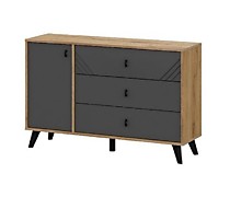 Комод Байкал 3 ящика одностворчатый