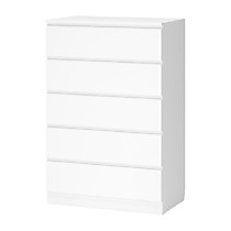 Комод Флорес 80-5 5 ящиков белый