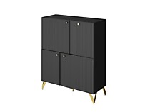 Комод RENO КМ-2 черный