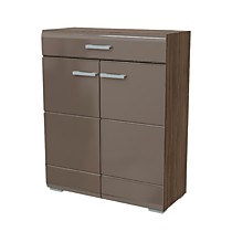 Комод Вегас, шимо темный/кофе с молоком