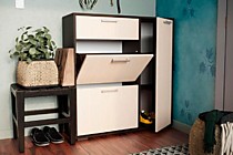 Тумба для обуви Дели 4, венге