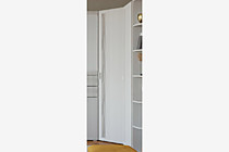 Шкаф угловой Лотос уни ШК-815, бодега белая