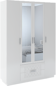 Шкаф Тиффани 4-х дверный М 28