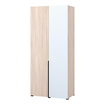 Шкаф Джерри 227 99-5 с зеркалом шимо светлый