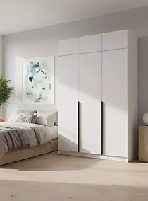 Шкаф СИТИ 3-х створчатый белый