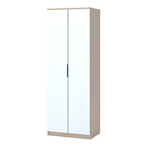 Шкаф Таффи 80-5 со штангой и зеркалами велюр