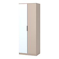 Шкаф Таффи 80-5 со штангой и зеркалом велюр