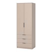 Шкаф Таффи 80-5 с ящиками и штангой велюр Шкаф Таффи 80-5 с ящиками и штангой велюр