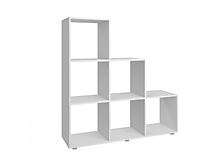 Стеллаж Горка 6, белый