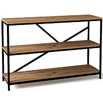 Консоль К3, дуб крафт табачный/черный