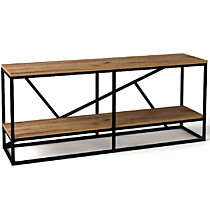 Консоль К4, дуб крафт табачный/черный