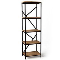 Консоль К7, дуб крафт табачный/черный