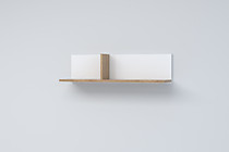 Полка Эго Пл-1,белый глянец