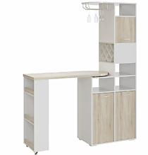 Перегородка БарС, дуб сонома