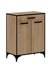 Тумба с ящиком Enter loft, крафт золотой